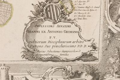 Italian Neo Classic Map of Italy