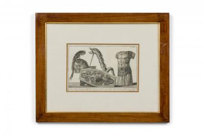 Italian Neo Classic Military Objects Print