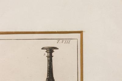 Italian Neo Classic Military Objects Print