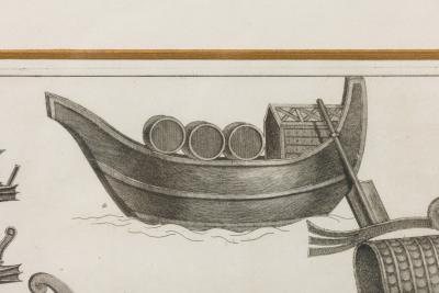 Italian Neo Classic Military Objects Print