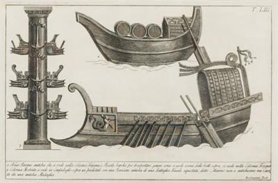 Italian Neo Classic Military Objects Print