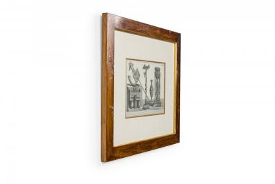 Italian Neo Classic Military Objects Print