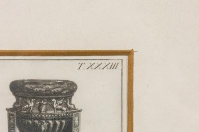 Italian Neo Classic Military Objects Print