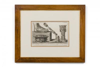 Italian Neo Classic Military Objects Print