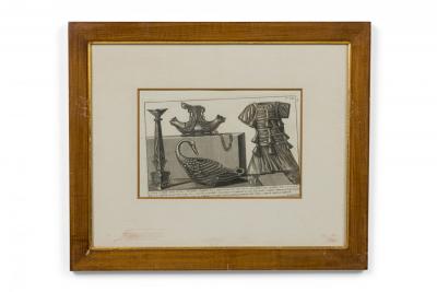 Italian Neo Classic Military Objects Print