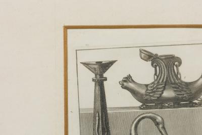 Italian Neo Classic Military Objects Print