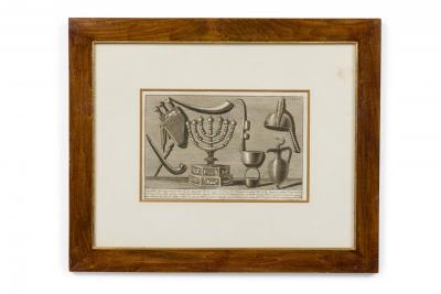 Italian Neo Classic Military Objects Print