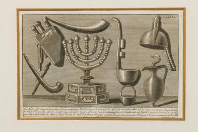 Italian Neo Classic Military Objects Print