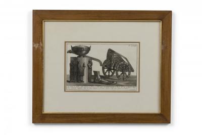 Italian Neo Classic Military Objects Print