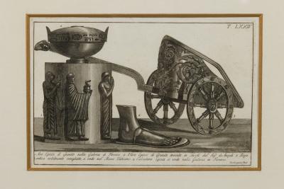 Italian Neo Classic Military Objects Print