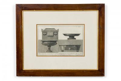 Italian Neo Classic Military Objects Print