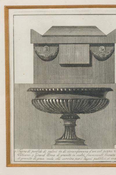 Italian Neo Classic Military Objects Print