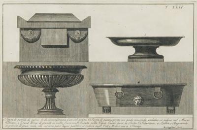 Italian Neo Classic Military Objects Print