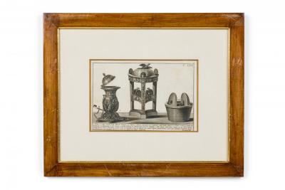 Italian Neo Classic Military Objects Print