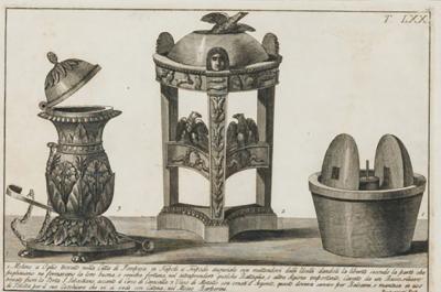 Italian Neo Classic Military Objects Print