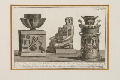 Italian Neo Classic Military Objects Print