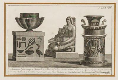 Italian Neo Classic Military Objects Print