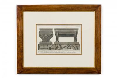 Italian Neo Classic Military Objects Print