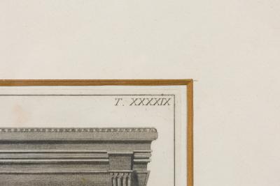 Italian Neo Classic Military Objects Print