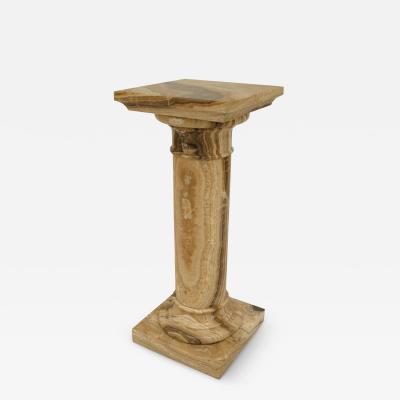 Italian Neo Classic Onyx Pedestal