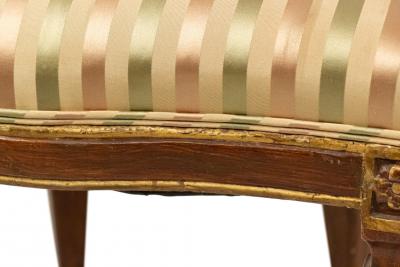 Italian Neo Classic Shield Side Chair