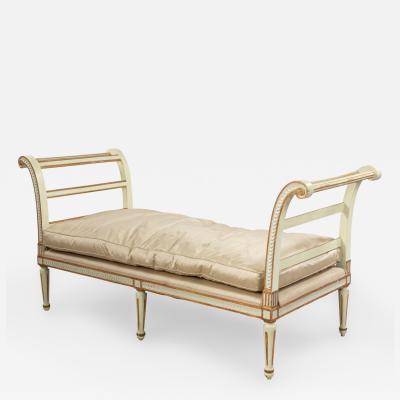 Italian Neo Classic Style Upholstered Daybed