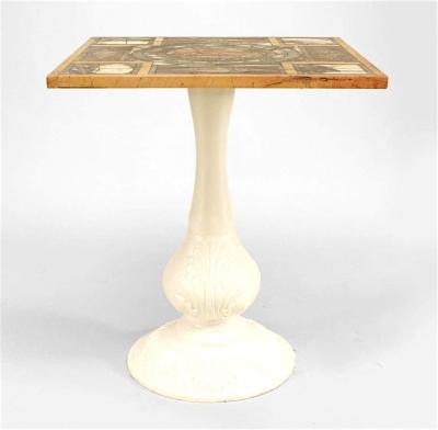 Italian Neo Classic Various Marbles Table