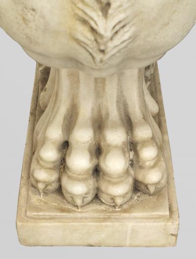 Italian Neo Classic White Marble Center Table