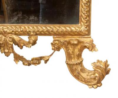 Italian Neoclassic Giltwood Mirror