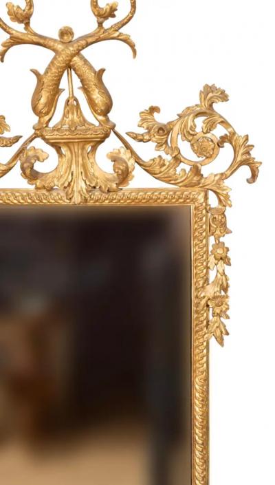 Italian Neoclassic Giltwood Mirror