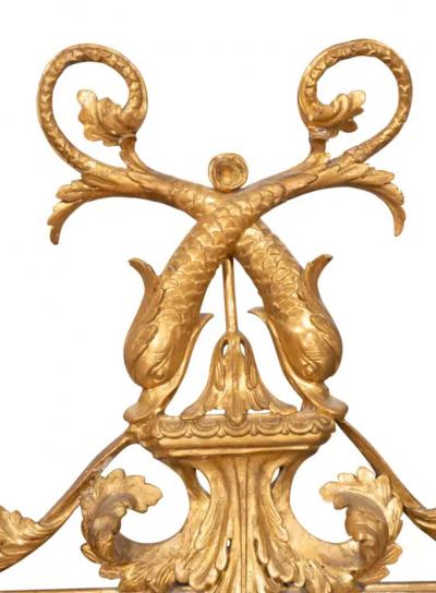 Italian Neoclassic Giltwood Mirror