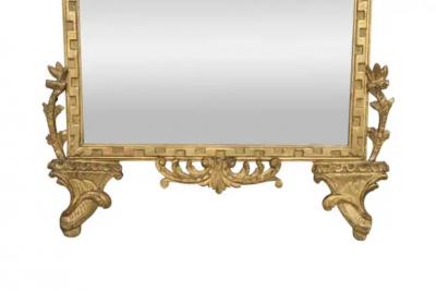 Italian Neoclassic Giltwood Mirror