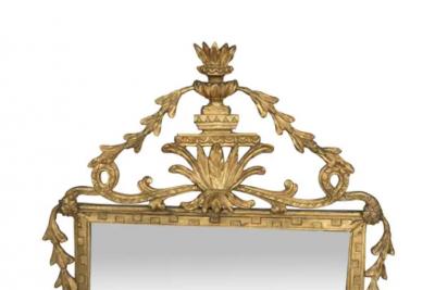 Italian Neoclassic Giltwood Mirror