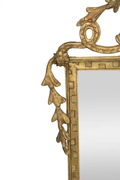 Italian Neoclassic Giltwood Mirror