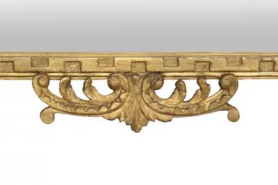 Italian Neoclassic Giltwood Mirror