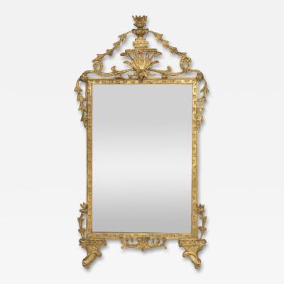 Italian Neoclassic Giltwood Mirror