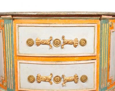 Italian Neoclassic Painted Commode
