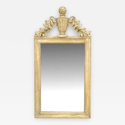 Italian Neoclassic Painted Wall Mirror