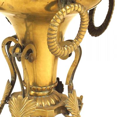 Italian Neoclassic Style Brass Centerpiece