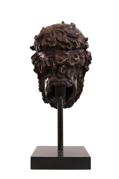 Italian Neoclassic Style Bronze Poseidon Bust