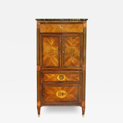 Italian Neoclassic Style Marquetry Cabinet