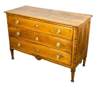 Italian Neoclassic Walnut Commode