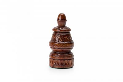 Italian Neoclassic Wooden Chess Set