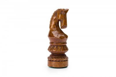 Italian Neoclassic Wooden Chess Set