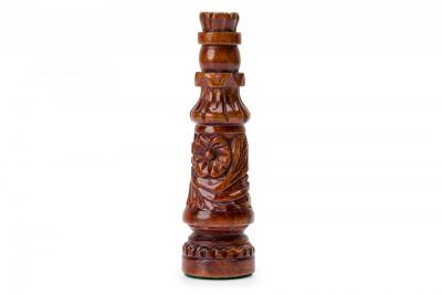 Italian Neoclassic Wooden Chess Set