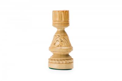 Italian Neoclassic Wooden Chess Set