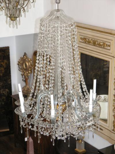 Italian Neoclassical Chandelier 19th Century