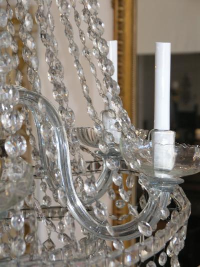 Italian Neoclassical Chandelier 19th Century