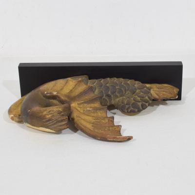 Italian Neoclassical Handcarved Wooden Mythical Figure 1780 1820