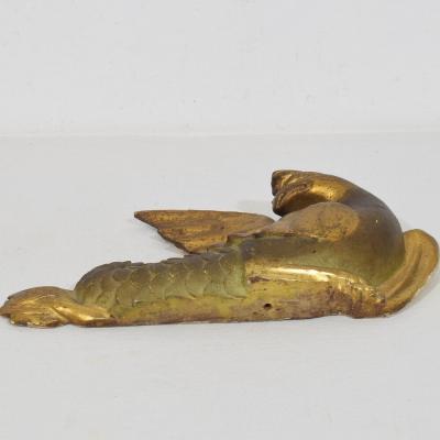 Italian Neoclassical Handcarved Wooden Mythical Figure 1780 1820